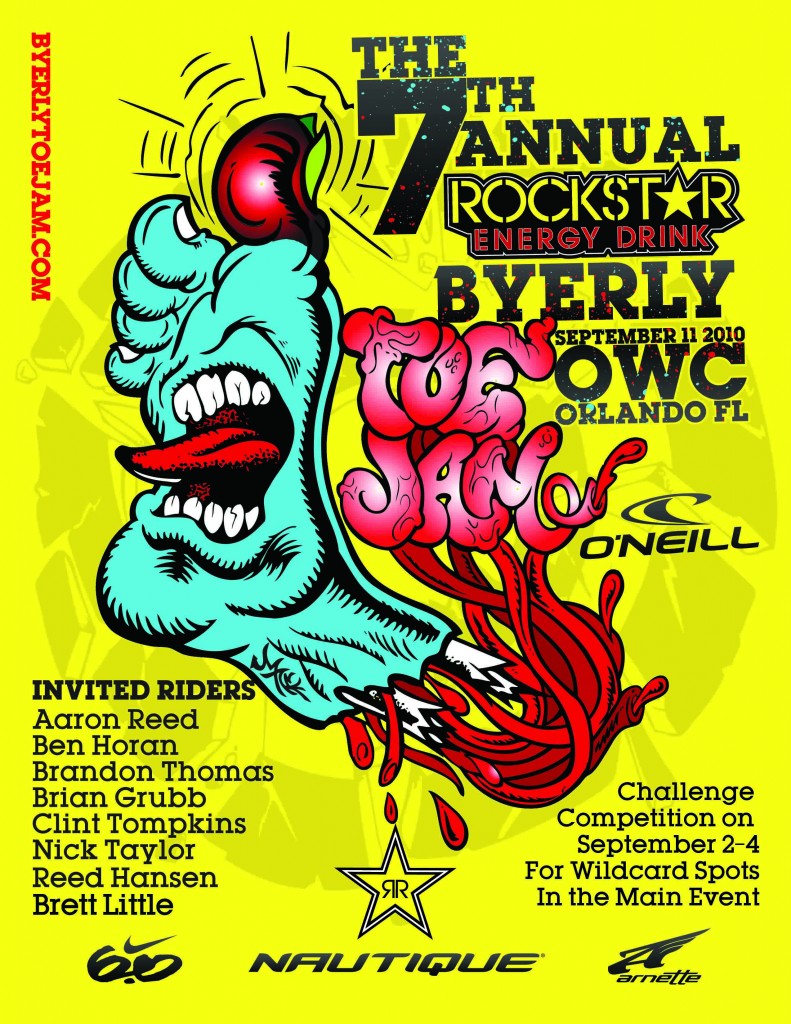7th Annual Rockstar Energy Drink Byerly Toe Jam! World Wake Association