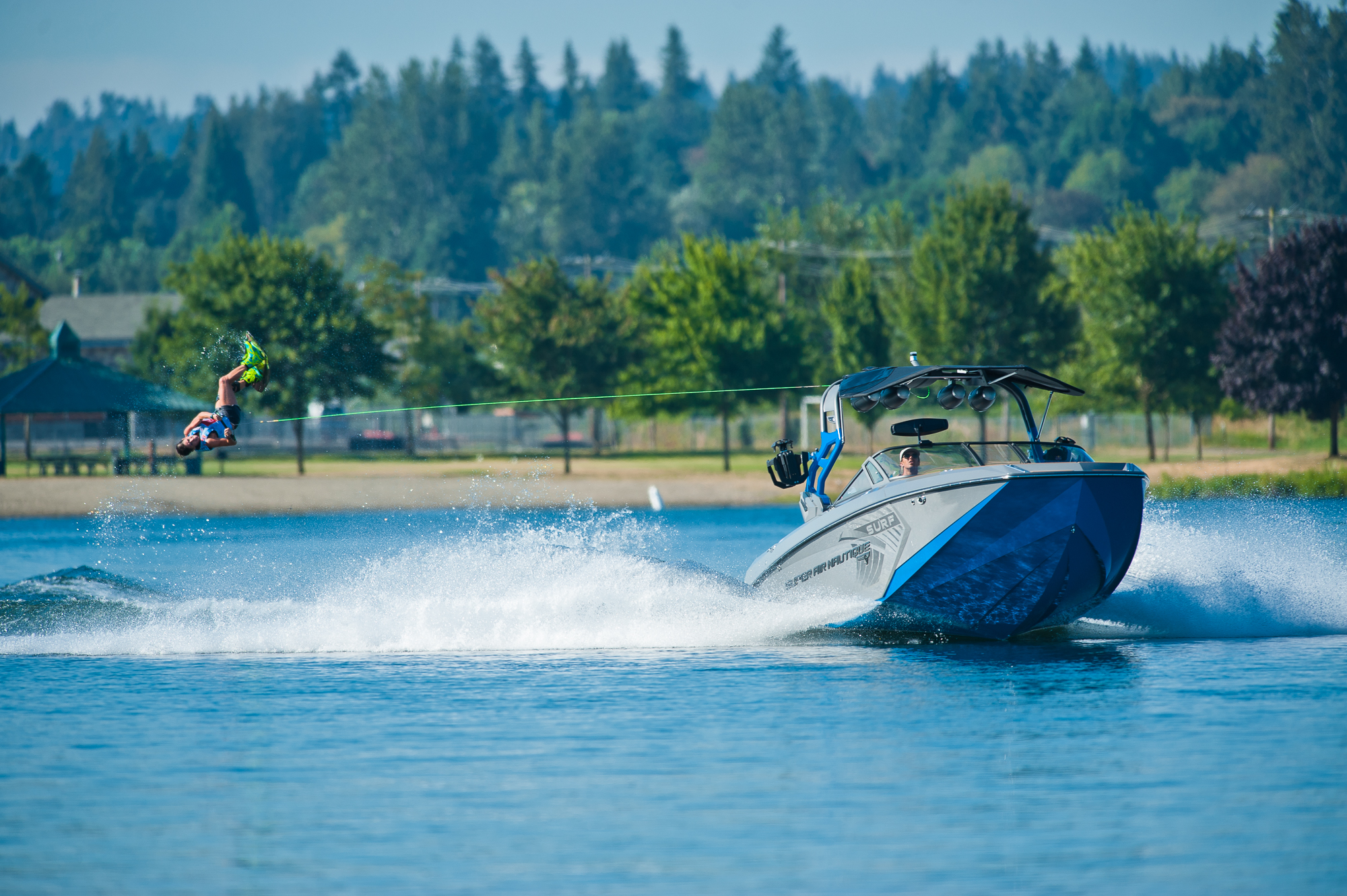 TOP AMATEURS EXCEL BEHIND THE SUPER AIR NAUTIQUE G23 ON DAY ONE OF THE 2018 NAUTIQUE WWA WAKEBOARD NATIONAL CHAMPIONSHIPS PRESENTED BY ROCKSTAR ENERGY 