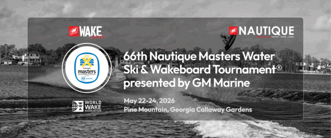 66th Nautique Masters Water Ski & Wakeboard Tournament® presented by GM Marine