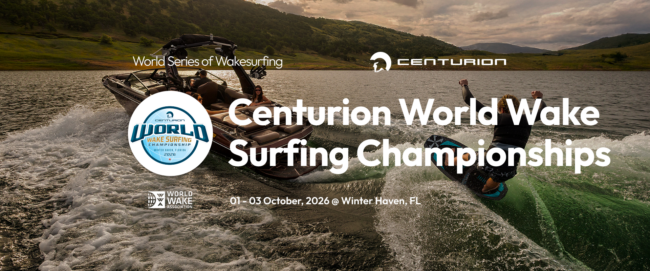 Centurion World Wake Surfing Championships 2026